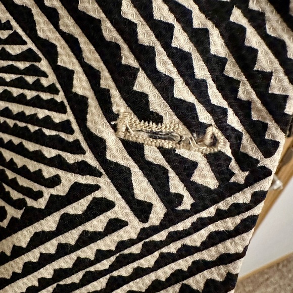 Judith Hart Geometric Women’s Black and White Blazer | Size 14 - Picture 7 of 10